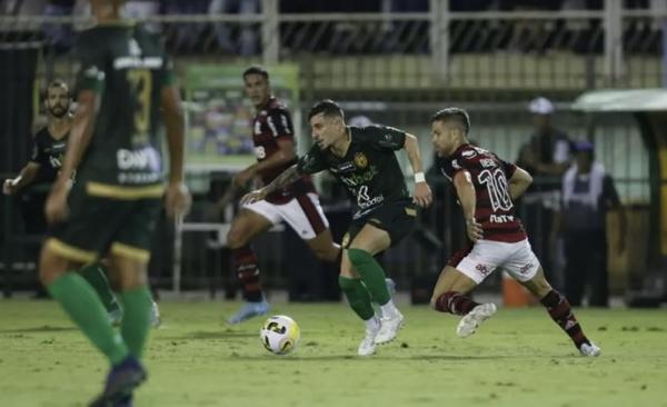Altos faz bom jogo, mas volta a perder para o Flamengo e encerra caminhada na Copa do Brasil.(Imagem:Gilvan de Sousa)