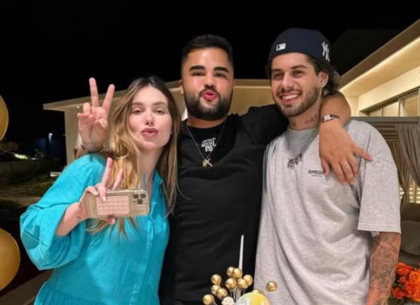 Virginia Lucas Guedez e Zé Felipe (Imagem:Reprodução/Instagram)