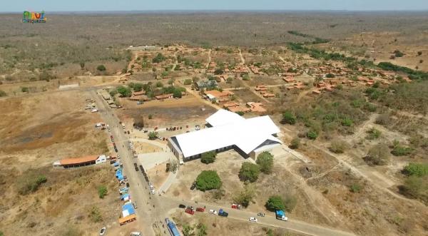 Santa Cruz dos Milagres, no Piauí.(Imagem: Reprodução/TV Clube )