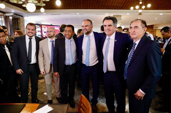 Ciro Nogueira reúne mais de 500 pessoas, sendo cerca de 150 prefeitos piauienses, em Brasília.(Imagem:Ascom)