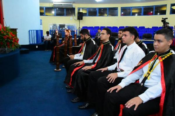 Câmara Municipal de Floriano homenageia a Ordem DeMolay com sessão solene.(Imagem:CMF)