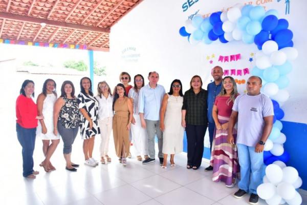 Aula inaugural marca início do ano letivo da rede municipal de Floriano(Imagem:Secom)