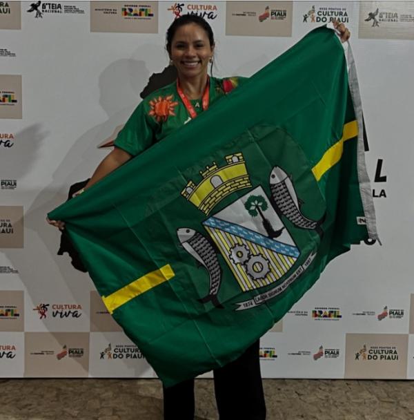 Anizia Carvalho &eacute; eleita delegada estadual e levar&aacute; cultura de Floriano &agrave; Teia Nacional.(Imagem:Reprodu&ccedil;&atilde;o/Instagram)