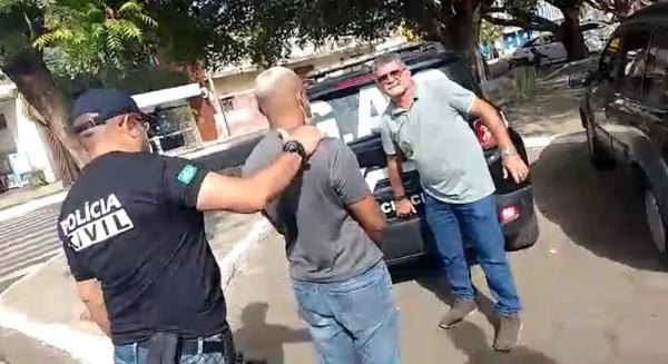 Vendedor é preso acusado de roubos em Teresina.(Imagem:Divulgação/PC-PI)