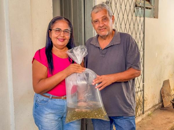 Secretaria da Agricultura Familiar distribuiu mais de 2,5 milh&otilde;es de alevinos e a&ccedil;&atilde;o refor&ccedil;a apoio &agrave; piscicultura no Piau&iacute;(Imagem:Geirlys Silva)