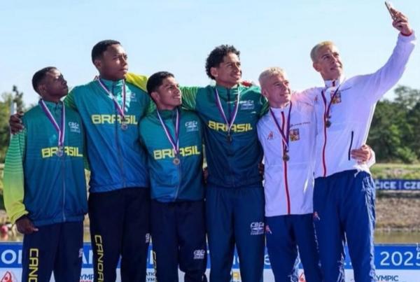 Canoístas piauienses conquistam 5 medalhas na Olympic Hopes e elevam o Piauí ao pódio internacional.(Imagem:Divulgação)