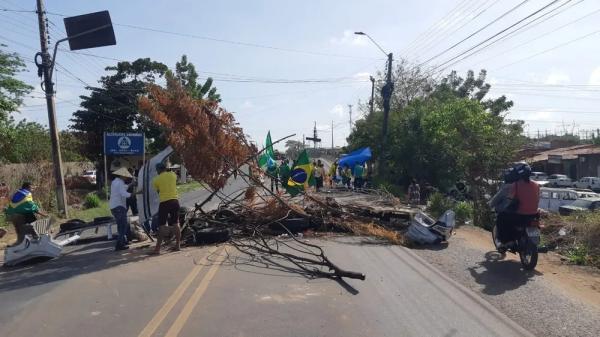 Piauí pode ficar sem gás de cozinha com fechamento de rodovias, alerta Sindicato dos Transportes de Carga.(Imagem:Lucas Marreiros/g1)