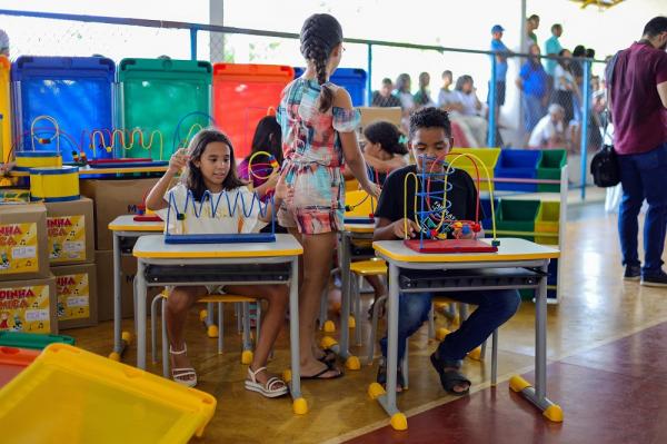  Município de Nossa Senhora de Nazaré é beneficiado com kit creche do Programa Pacto pelas Crianças(Imagem:Divulgação)