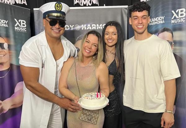 Xanddy, Carla Perez, Camilly e Victor.(Imagem:Instagram)