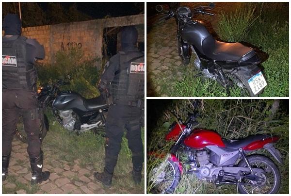 Polícia Militar de Floriano recupera duas motocicletas roubadas em ações rápidas.(Imagem:Reprodução/Instagram)
