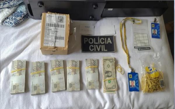 Bancário suspeito de furtar R$ 1,2 milhão é preso novamente após investigação da Polícia Civil(Imagem:Divulgação)