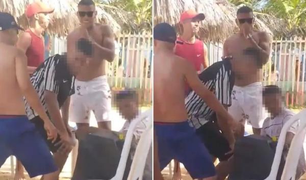  Vídeo mostra amigos dançando na praia momentos antes de serem assassinados, no Piauí.(Imagem:Reprodução )