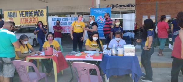 CTA e Rotary Club promovem ação no Mercado Central(Imagem:FlorianoNews)