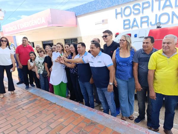 Barão de Grajaú conquista nova ambulância em apenas 120 dias de gestão.(Imagem:FlorianoNews)