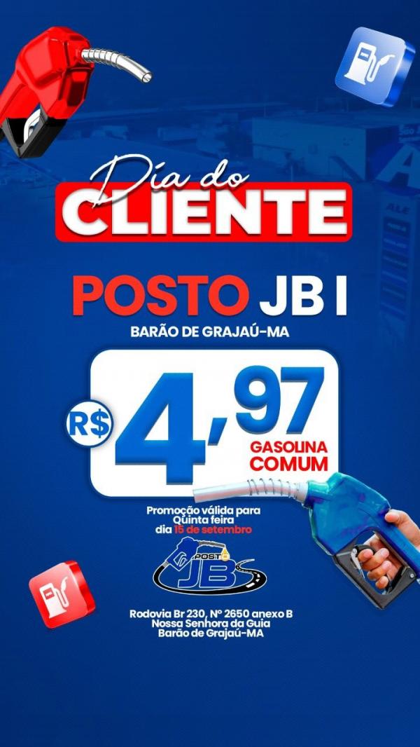 Posto JB I - Dia do Cliente(Imagem:Divulgação)