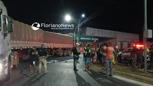 Acidente grave deixa uma mulher morta e outra ferida na Avenida Calisto Lobo, em Floriano.(Imagem:FlorianoNews)
