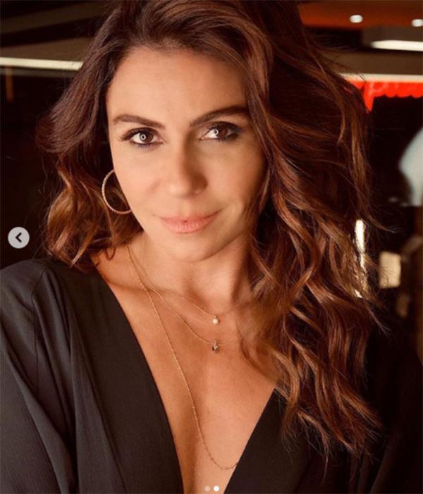 Giovanna Antonelli, 44, está na lista dos atores da Globo que pegaram a Covid-19. Ela teve de parar as gravações de 