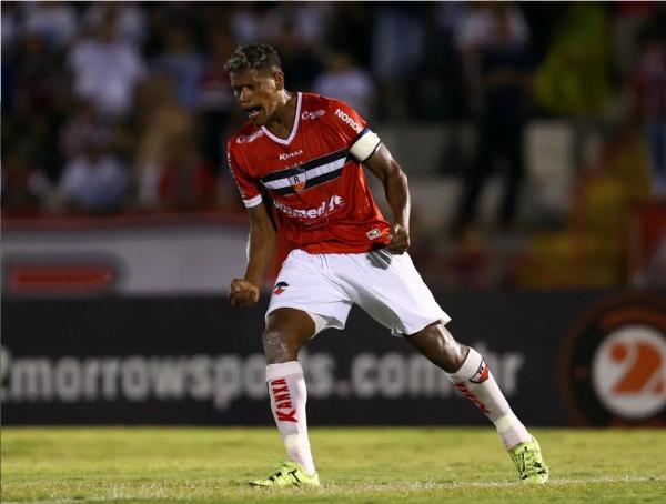  Índio, ex-zagueiro do River-PI.(Imagem: Thiago Calil/Agência Botafogo )