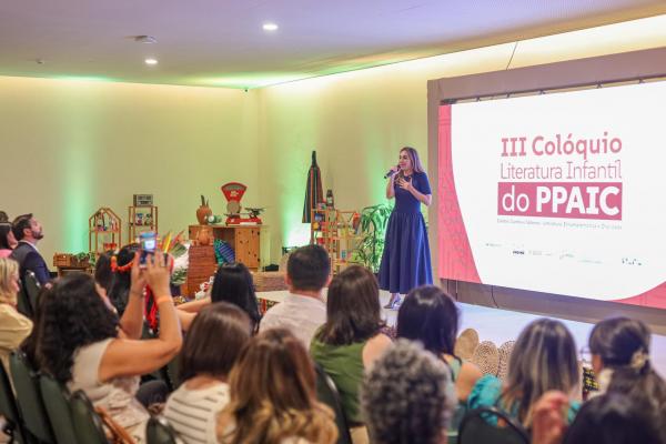 Colóquio promovido pela Seduc mostra como crianças podem aprender brincando(Imagem:Letícia Santos)