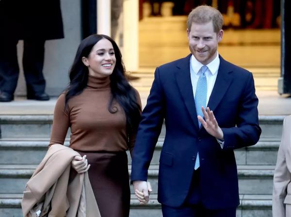 Meghan Markle e Príncipe Harry(Imagem:Getty Images)