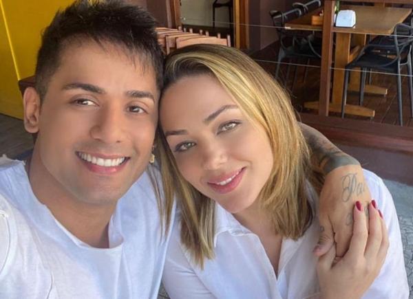 Tiago confirma que ele e Tania Mara reataram namoro(Imagem:Reprodução)