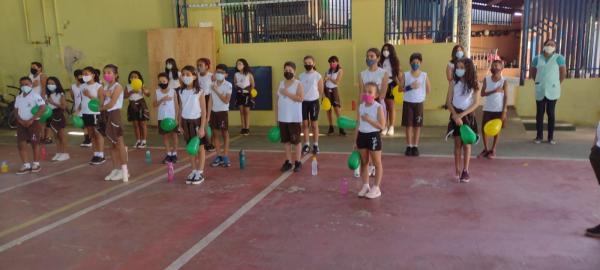 Escola Pequeno Príncipe comemora o Dia do Estudante com atividades olímpicas(Imagem:FlorianoNews)