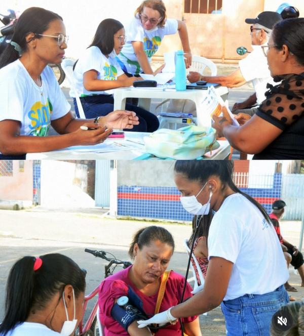 Sa&uacute;de de Bar&atilde;o de Graja&uacute; promove a&ccedil;&otilde;es com gestantes e leva servi&ccedil;os aos bairros.(Imagem:Reprodu&ccedil;&atilde;o/Instagram)