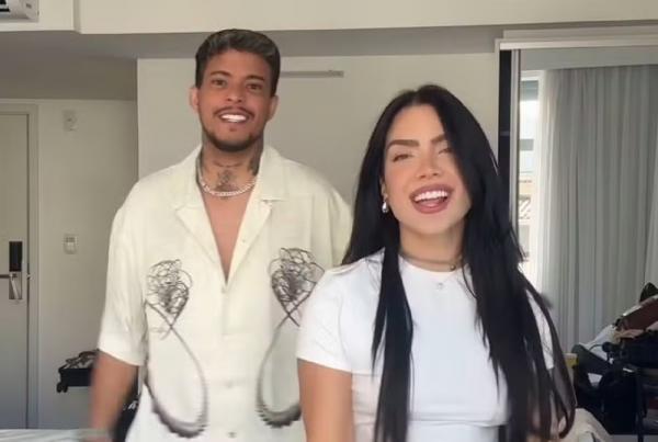 Felipe Amorim e Duda Kropf (Imagem:Reprodução/Instagram)