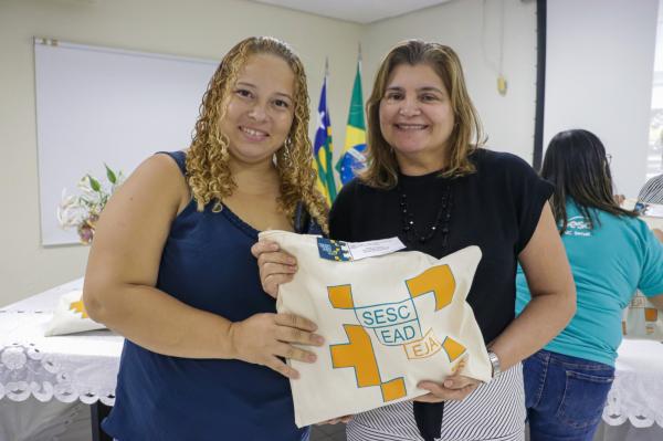 Aula inaugural da nova turma de EAD EJA Ensino Médio em Teresina.(Imagem:Divulgação)