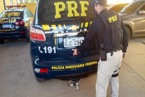PRF prende no Piauí homem suspeito de integrar organização criminosa(Imagem:Divulgação/PRF)