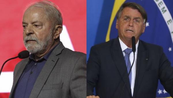 Na pesquisa anterior, Lula estava com 66% e Bolsonaro com 21%.(Imagem:Rovena Rosa/ Valter Campanato/ Agência Brasil)