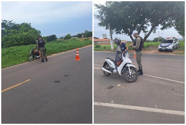 Operação do 3º BPM intensifica segurança em Floriano(Imagem:Divulgação/PM)