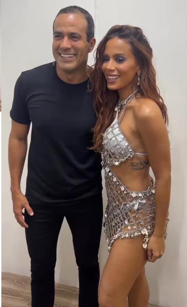 Anitta e Bruno Reis, prefeito de Salvador(Imagem:Reprodução/Instagram)