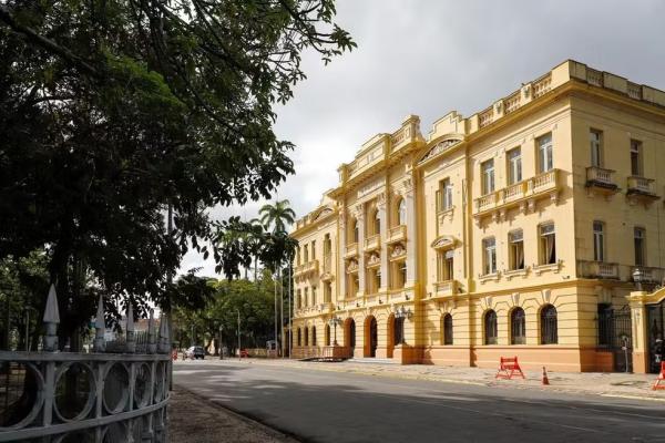 Palácio do Campo das Princesas, no Centro do Recife.(Imagem:Yacy Ribeiro/Divulgação)