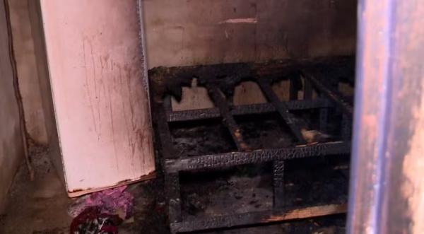 Três crianças morrem carbonizadas em incêndio dentro de casa no Piauí.(Imagem: TV Clube)