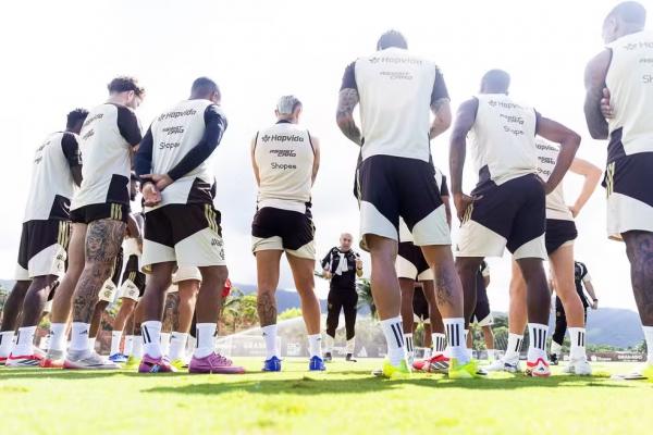 Leonardo Jardim em treino do Flamengo.(Imagem:Gilvan de Souza / Flamengo)
