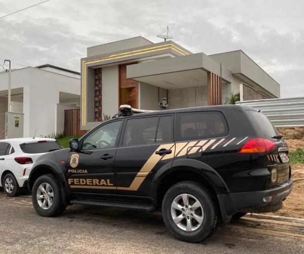 Polícia Federal no Piauí realiza operação em Teresina e Parnaíba.(Imagem:Divulgação/PF-PI)