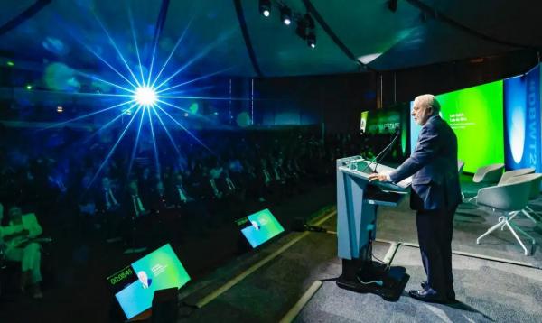 Presidente da Rep&uacute;blica, Luiz In&aacute;cio Lula da Silva, durante Abertura da 42.&ordf; Edi&ccedil;&atilde;o do Encontro Econ&ocirc;mico Brasil- Alemanha.(Imagem:Ricardo Stuckert / PR)