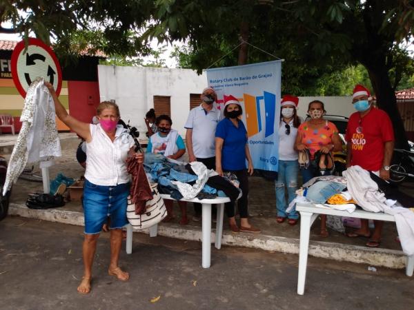 Bazar Solidário é realizado pelo Rotary Club de Barão de Grajaú(Imagem:FlorianoNews)