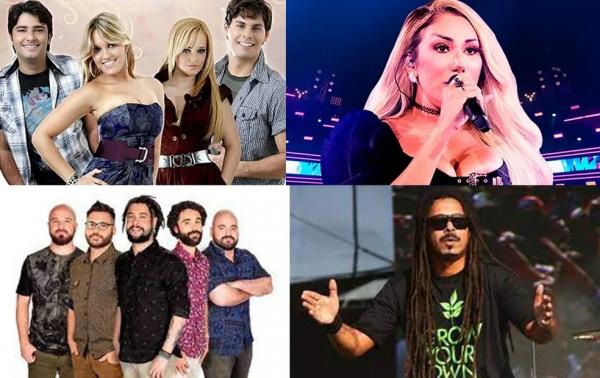 Artistas se apresentarão em Teresina neste final de semana.(Imagem:Adelmo Paixão/ Rede Clube)