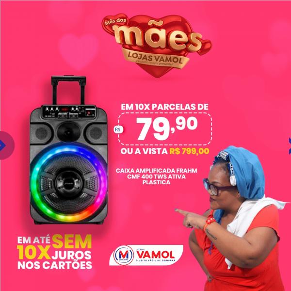 Lojas Vamol prepara um show de ofertas para o Dia das Mães, confira(Imagem:Divulgação)