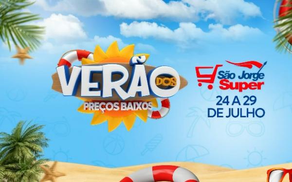 Verão dos Preços Baixos: São Jorge Super oferece ofertas imperdíveis de 24 a 29 de Julho.(Imagem:Reprodução/Instagram)