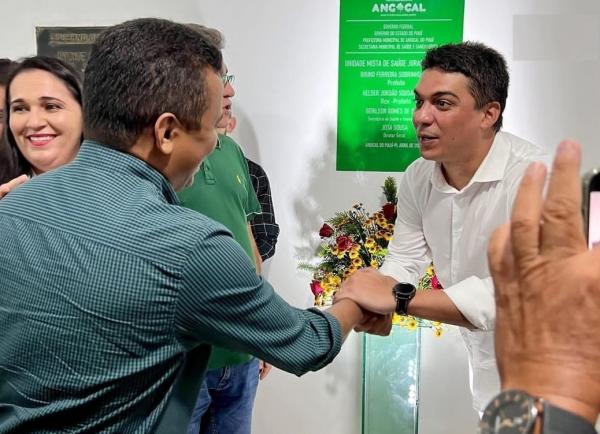 Deputado Dr. Francisco Costa participa da inauguração de unidade de saúde em Angical-PI.(Imagem:Reprodução/Instagram)