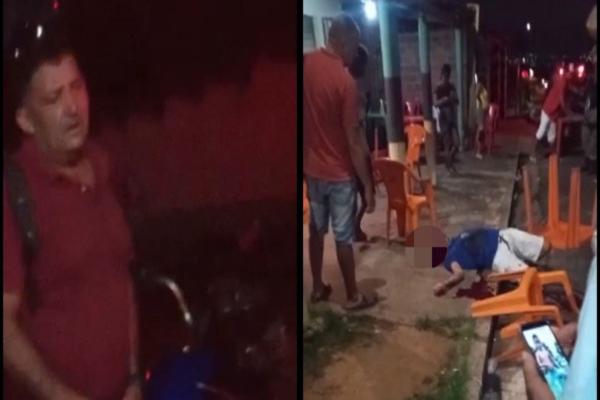 Policial de folga mata duas pessoas durante briga em bar em Teresina(Imagem:Reprodução)