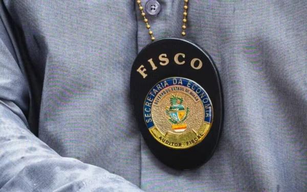 Distintivo de auditor fiscal da Receita Estadual.(Imagem:Divulgação/Secom)
