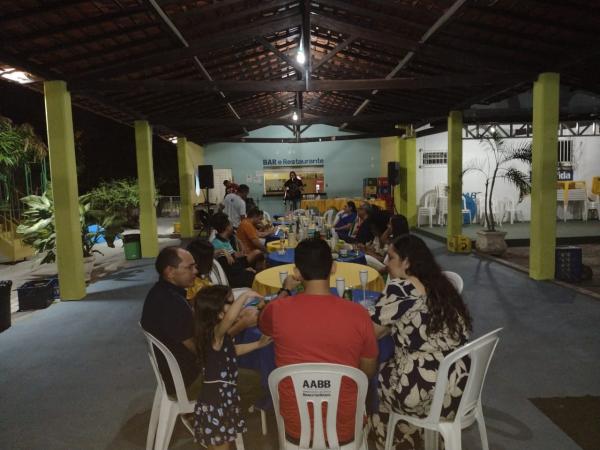 Servidores do Banco do Brasil participam de confraternização na AABB de Floriano.(Imagem:FlorianoNews)