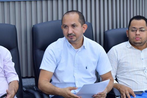 Vereador Marcony Alisson, presidente da Câmara Municipal de Floriano.(Imagem:CMF)