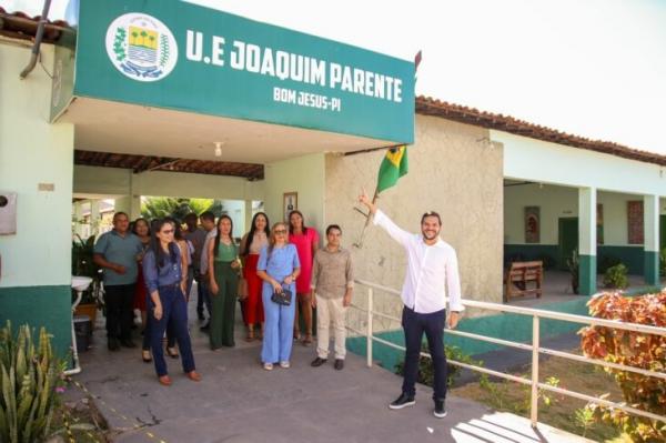 Seduc garante parceria com Prefeitura de Bom Jesus para fortalecer políticas educacionais através do Pacto pela Educação(Imagem:Divulgação)
