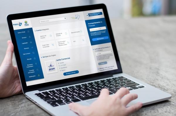 Por meio do novo portal GOV.PI Empresas, a ideia é facilitar o registro e licenciamento de empresas, desburocratizando esses serviços.(Imagem:Divulgação)