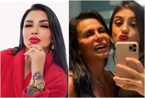 Jenny Miranda culpa Gretchen por relação conturbada com filha, Bia Miranda.(Imagem:Reprodução/Instagram)